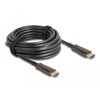 Aktywny przewód optyczny HDMI w metalowej osłonie 8K 60Hz 10m Delock 86029