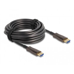 Aktywny przewód optyczny HDMI w metalowej osłonie 8K 60Hz 10m Delock 86029