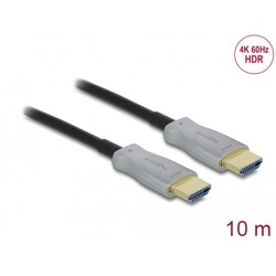 Przewód HDMI aktywny optyczny 4K 60Hz 10m Delock 85010