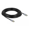 Przewód HDMI aktywny optyczny 4K 60Hz 15m Delock 85012