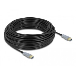 Przewód HDMI aktywny optyczny 4K 60Hz 30 m Delock 85049