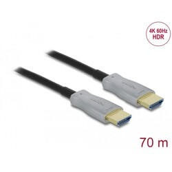 Przewód HDMI aktywny optyczny 4K 60Hz 70 m Delock 84136