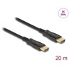 Przewód HDMI aktywny optyczny 8K 60Hz 20m Delock 84038