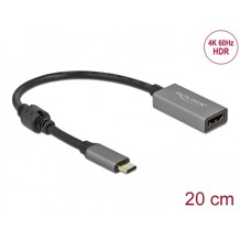 Aktywny USB typu C do HDMI-Adapter (DP Alt Mode) 4K 60Hz (HDR) Delock 66571