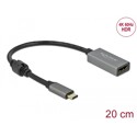 Aktywny USB typu C do HDMI-Adapter (DP Alt Mode) 4K 60Hz (HDR) Delock 66571