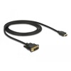 Dwukierunkowy przewód HDMI do DVI 18+1 1m Delock 85582