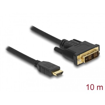 Dwukierunkowy przewód HDMI do DVI 18+1 10m Delock 85587