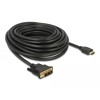 Dwukierunkowy przewód HDMI do DVI 18+1 10m Delock 85587