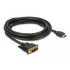Dwukierunkowy przewód HDMI do DVI 18+1 3m Delock 85585