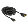 Dwukierunkowy przewód HDMI do DVI 24+1 10m Delock 85657