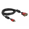 HDMI do DVI 24+1 przewód dwukierunkowy 3m Delock 84343