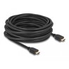 Przewód HDMI HighSpeed 48Gbps 8K 60Hz 10m, czarny Delock 82006