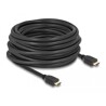 Przewód HDMI HighSpeed 48Gbps 8K 60Hz 12m, czarny Delock 82007