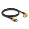 Przewód HDMI 8K HighSpeed męsko-męski kątowy 90° zagięty do góry 1m Delock 86988