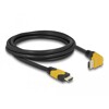 Przewód HDMI 8K HighSpeed męsko-męski kątowy 90° zagięty do góry 2m Delock 86989