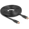 High Speed HDMI Płaski przewód-taśma 48Gbps 8K 60Hz 5m Delock 81004