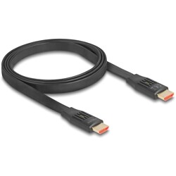 High Speed HDMI płaski przewód-taśma48Gbps 8K 60Hz 1m Delock 81001