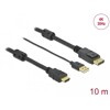 Przewód HDMI do gniazdo DisplayPort 4K 30Hz 10m Delock 85968