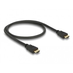 Przewód High Speed HDMI Ethernet HDMI-A męski do HDMI-A męski 4K 0,5m Delock 84751