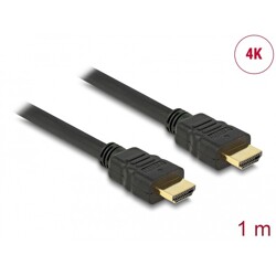 Przewód High Speed HDMI Ethernet HDMI-A męski do HDMI-A męski 4K 1,0 m Delock 84752