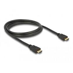 Przewód High Speed HDMI Ethernet HDMI-A męski do HDMI-A męski 4K 1,5m Delock 84753