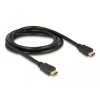 Przewód High Speed HDMI Ethernet HDMI-A męski do HDMI-A męski 4K 2,0 m Delock 84407