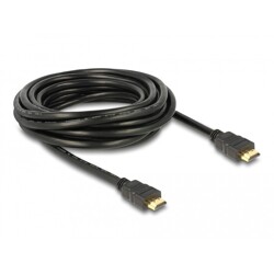 Przewód High Speed HDMI Ethernet HDMI-A męski do HDMI-A męski 4K 5m Delock 84409
