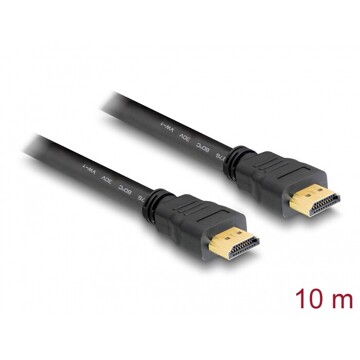 Przewód High Speed HDMI Ethernet HDMI-A męsko-męski 10m Delock 82709
