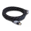 Przewód High Speed HDMI Ethernet HDMI-A męsko-męski kątowe 4K 1m Delock 82993