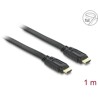 Przewód High Speed HDMI Ethernet HDMI-A męsko-męski płaski 1m Delock 82669