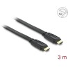 Przewód High Speed HDMI Ethernet HDMI-A męsko-męski płaski 3m Delock 82671
