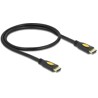 Przewód High Speed HDMI Ethernet - HDMI-A męsko-męski 4K 0,5m Delock 83737
