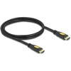 Przewód High Speed HDMI Ethernet - HDMI-A męsko-męski 4K 1,0 m Delock 82584