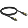 Przewód High Speed HDMI Ethernet - HDMI-A męsko-męski 4K 1,0 m Delock 82584