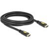 Przewód High Speed HDMI Ethernet - HDMI-A męsko-męski 4K 3,0 m Delock 82454