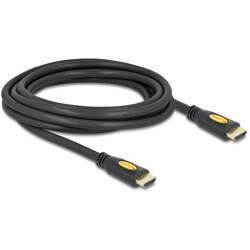 Przewód High Speed HDMI Ethernet - HDMI-A męsko-męski 4K 3,0 m Delock 82454