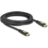 Przewód High Speed HDMI Ethernet - HDMI-A męsko-męski 4K 3,0 m Delock 82454