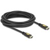Przewód High Speed HDMI Ethernet - HDMI-A męsko-męski 4K 5,0 m Delock 82455