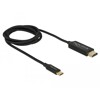 Przewód koncentryczny USB typu C do HDMI (DP Alt Mode) 4K 60Hz 1m Delock 84904