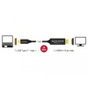 Przewód koncentryczny USB typu C do HDMI (DP Alt Mode) 4K 60Hz 1m Delock 84904