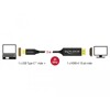 Przewód koncentryczny USB typu C do HDMI (DP Alt Mode) 4K 60Hz 2m Delock 84905