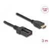 Przewód samochodowy HDMI, męski HDMI-A do męskiego HDMI-E 3m 4K 60Hz Delock 87906