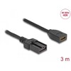 Przewód samochodowy HDMI, żeński HDMI-A do męskiego HDMI-E 3m 4K 60Hz Delock 87905