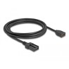 Przewód samochodowy HDMI, żeński HDMI-A do męskiego HDMI-E 3m 4K 60Hz Delock 87905