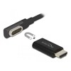 Przewód z przejściówką USB typu C do HDMI, 4K 60Hz magnetyczny 1,20m Delock 66685