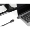 Miniadapter USB typu C męski na żeński HDMI (DP Alt Mode) 4K Delock 64256