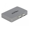 Podwójna przejściówka HDMI 4K 60Hz i PD 3.0 do MacBook Delock 64123