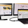 Podwójna przejściówka HDMI 4K 60Hz i PD 3.0 do MacBook Delock 64123