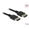 Przewód HDMI klasy premium 4K 60Hz 1m Delock 85215