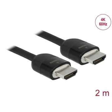Przewód HDMI klasy premium 4K 60Hz 2m Delock 84964